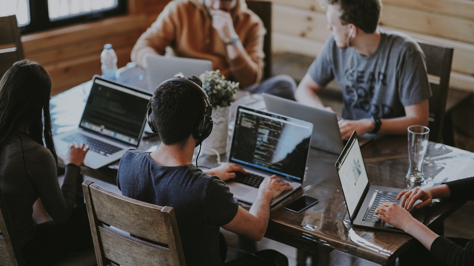 Team collaboration on digital strategy